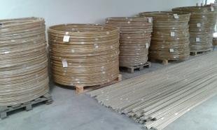 FiberoX GFRP — Bobinas en almacén