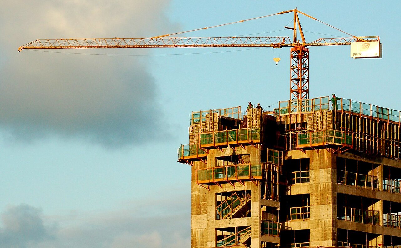 Edificio en construcción en Recife, Brasil